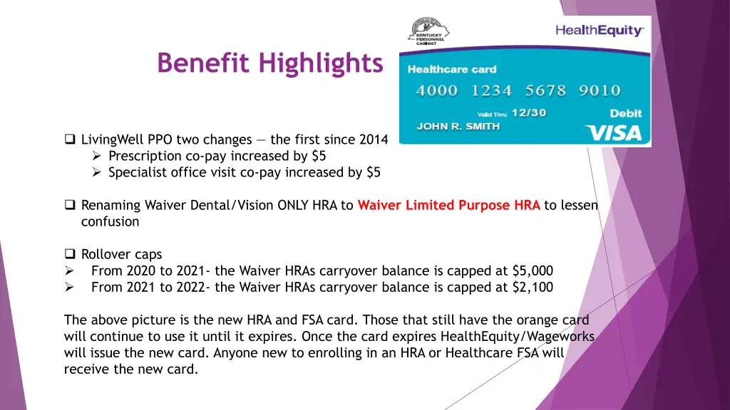 benefit highlights