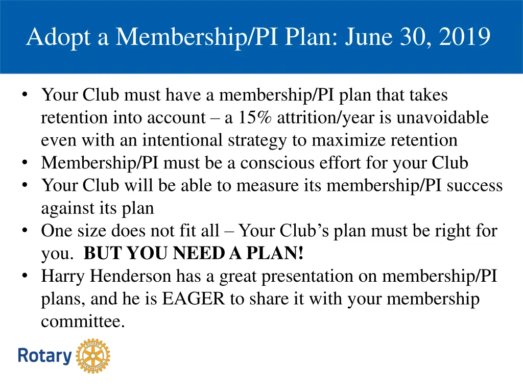 adopt a membership pi plan june 30 2019
