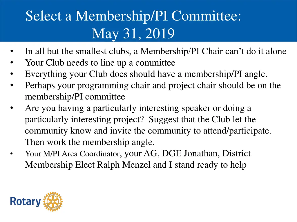 select a membership pi committee may 31 2019