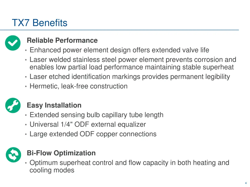 tx7 benefits