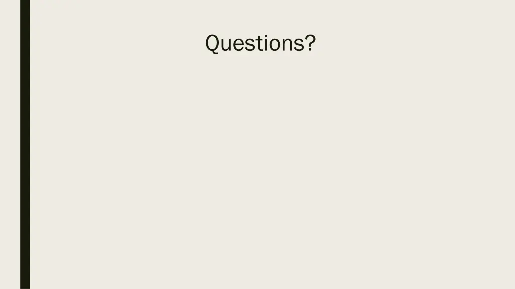 questions