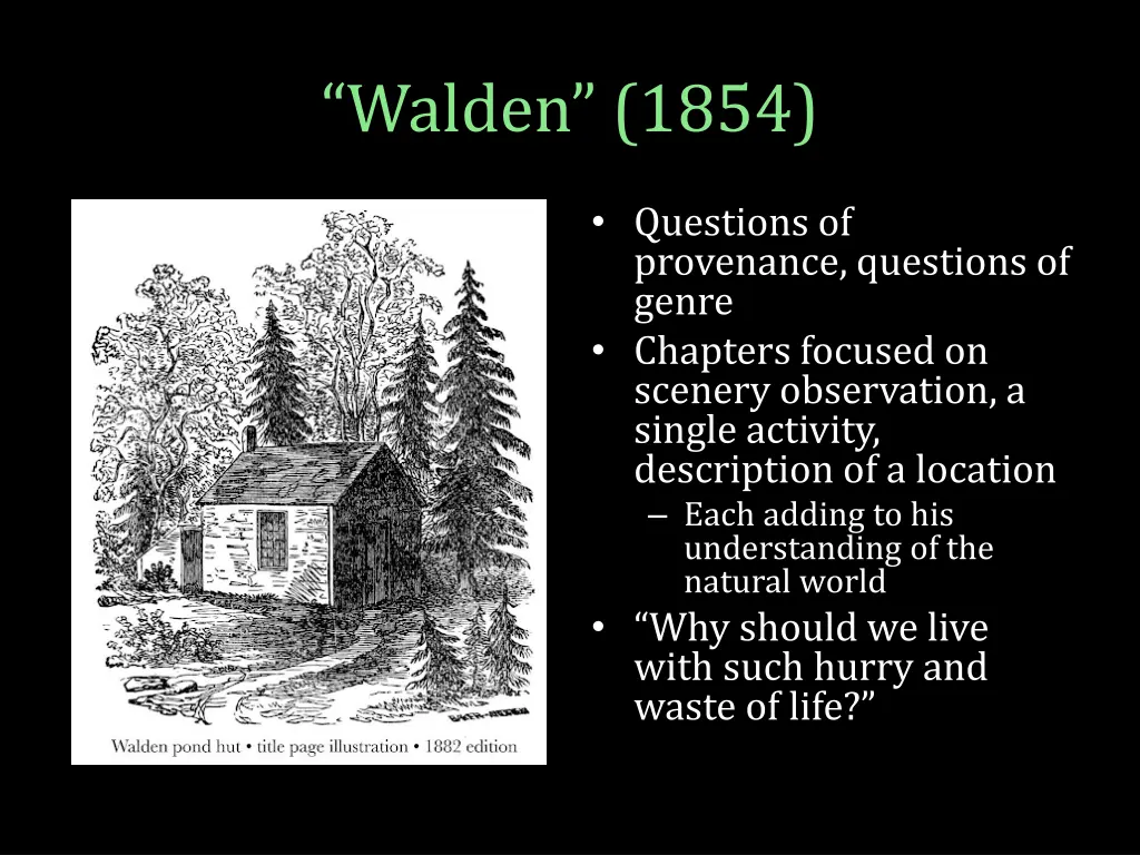 walden 1854