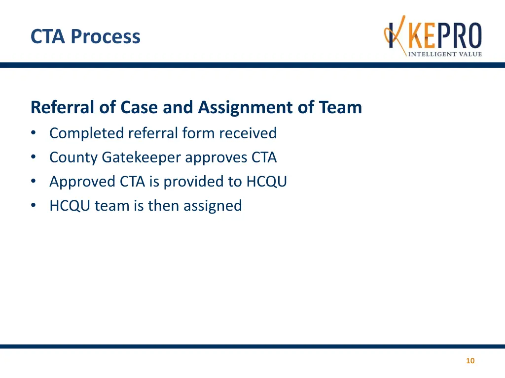 cta process