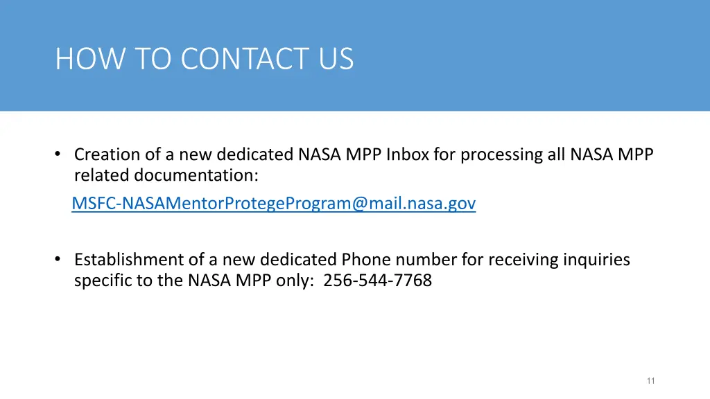 how to contact us