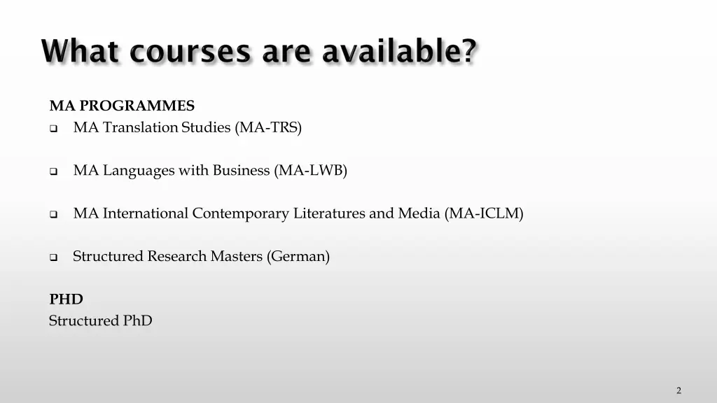 ma programmes ma translation studies ma trs