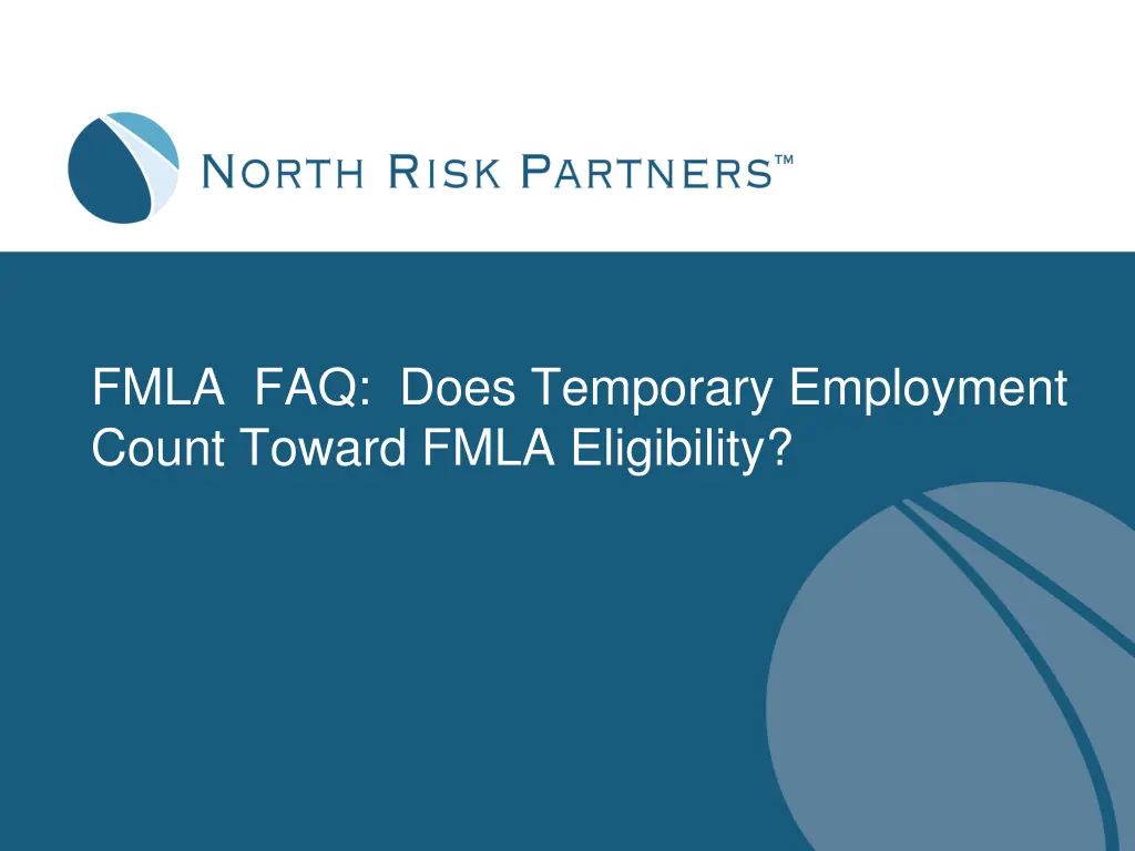 fmla faq does temporary employment count toward