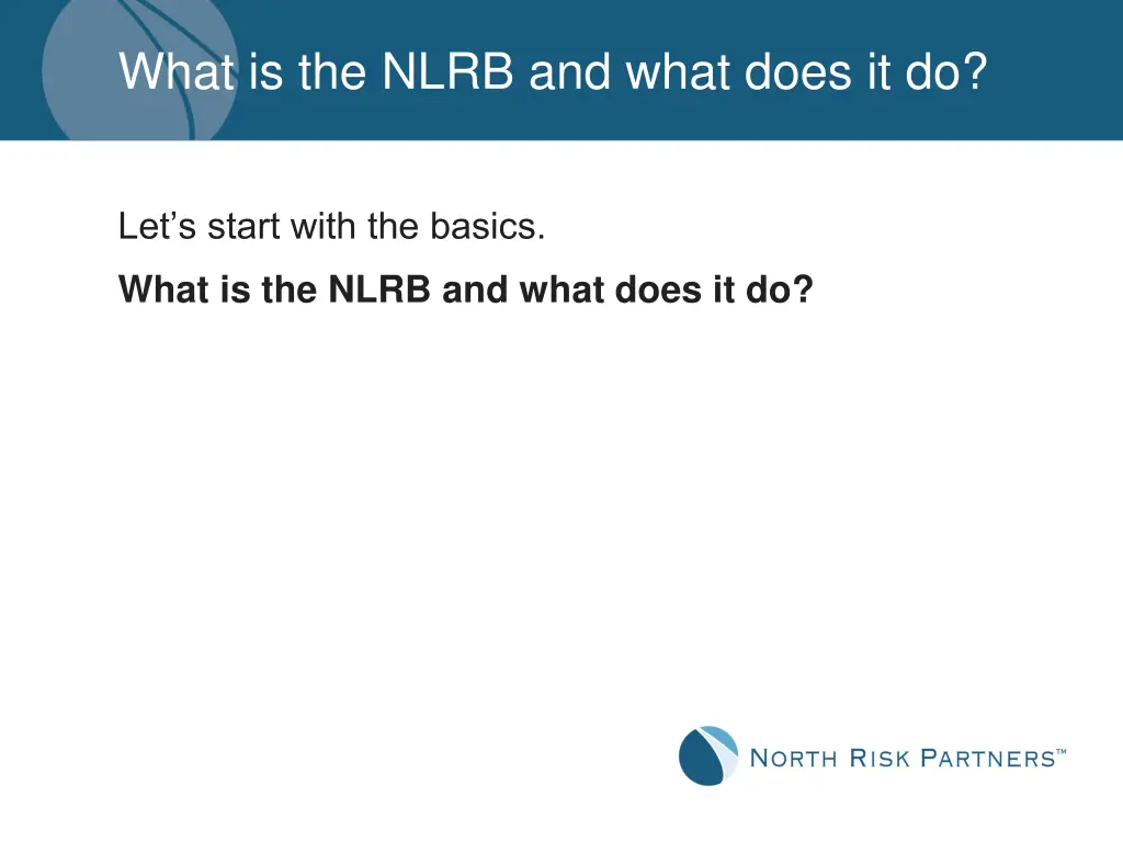 what is the nlrb and what does it do