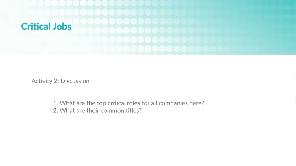 critical jobs critical jobs 2