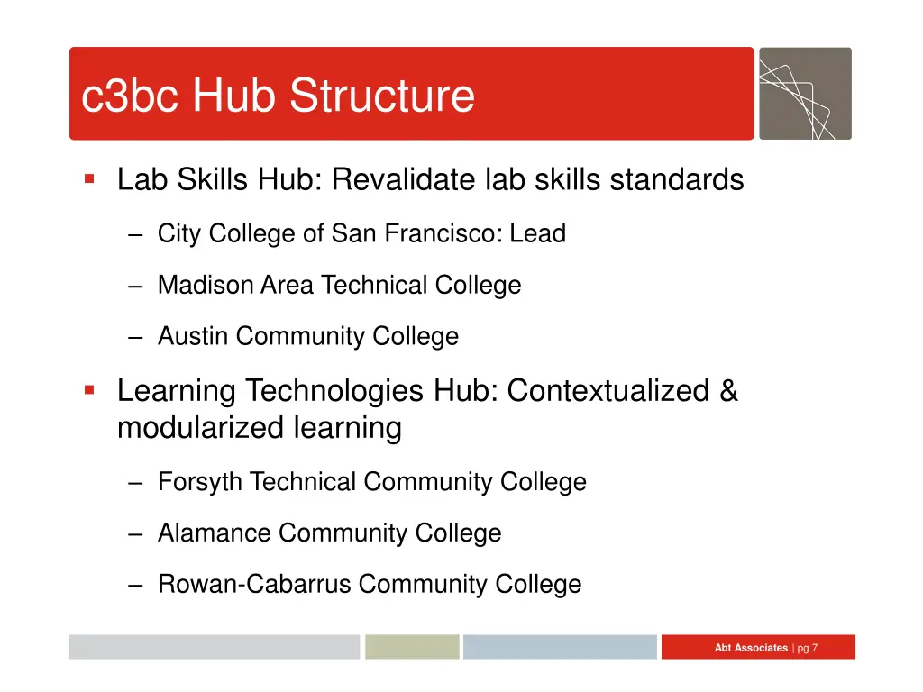 c3bc hub structure 1