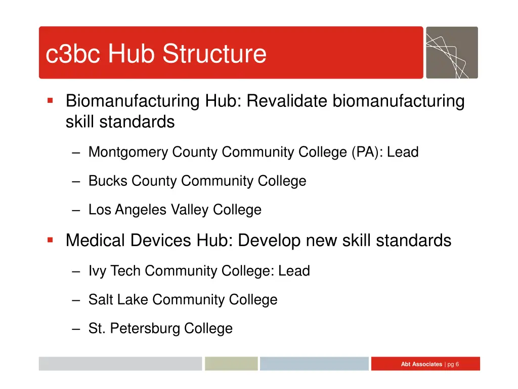 c3bc hub structure