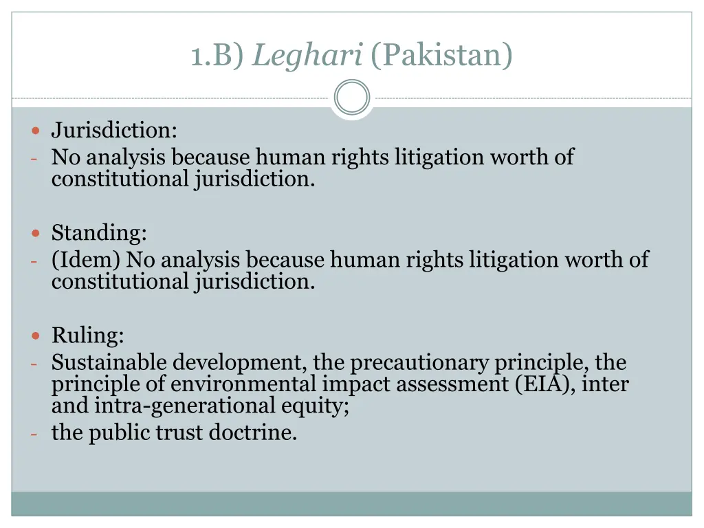 1 b leghari pakistan