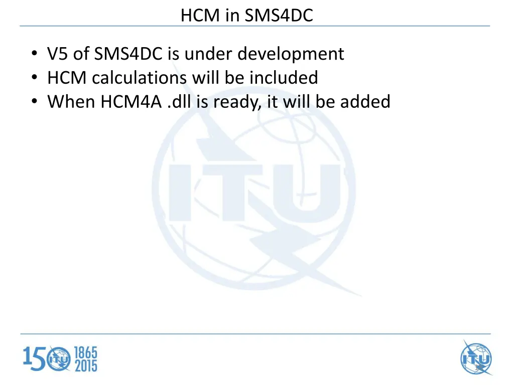 hcm in sms4dc