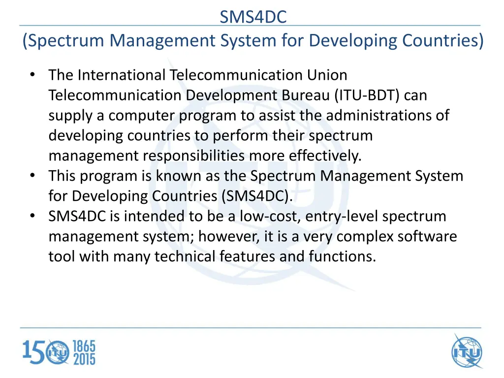 sms4dc