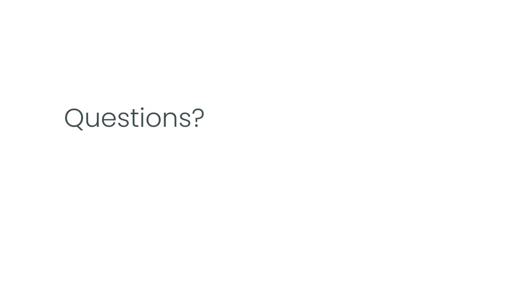 questions