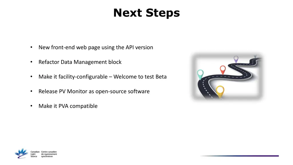 next steps