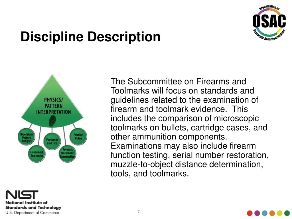 discipline description