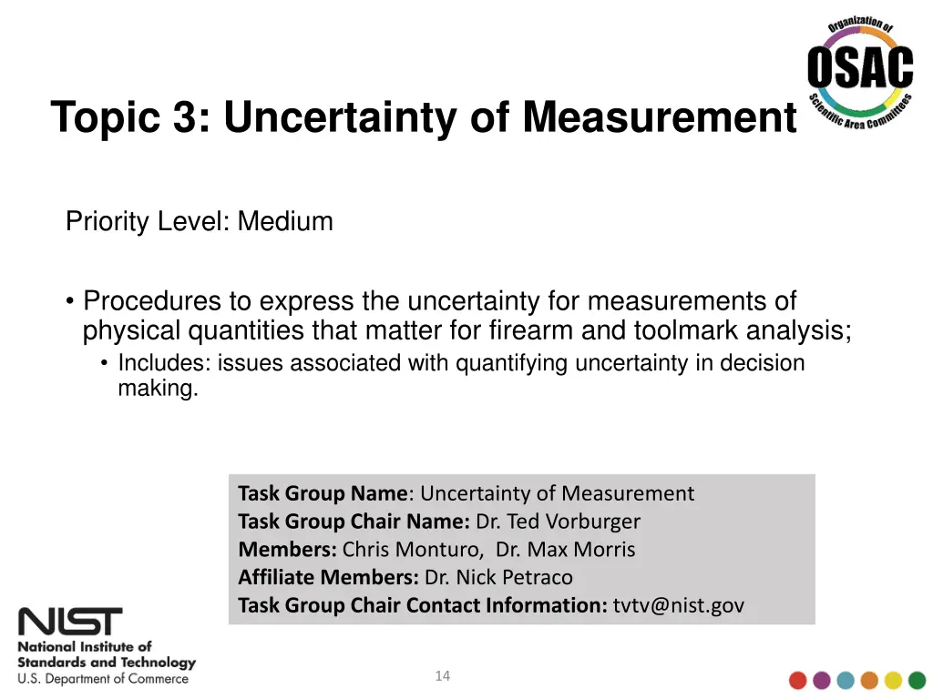 topic 3 uncertainty of measurement