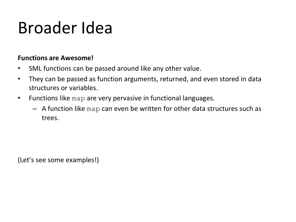 broader idea