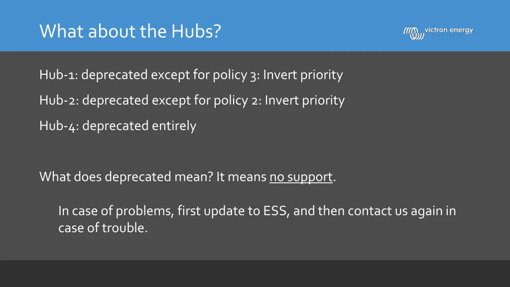 what about the hubs