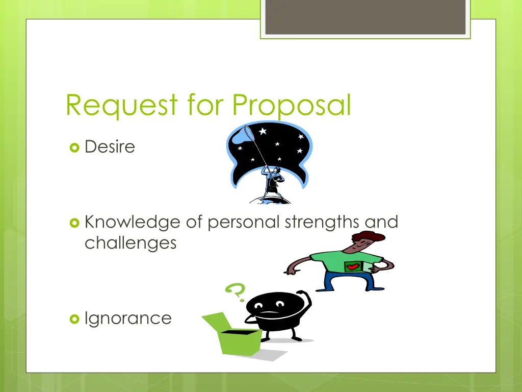 request for proposal