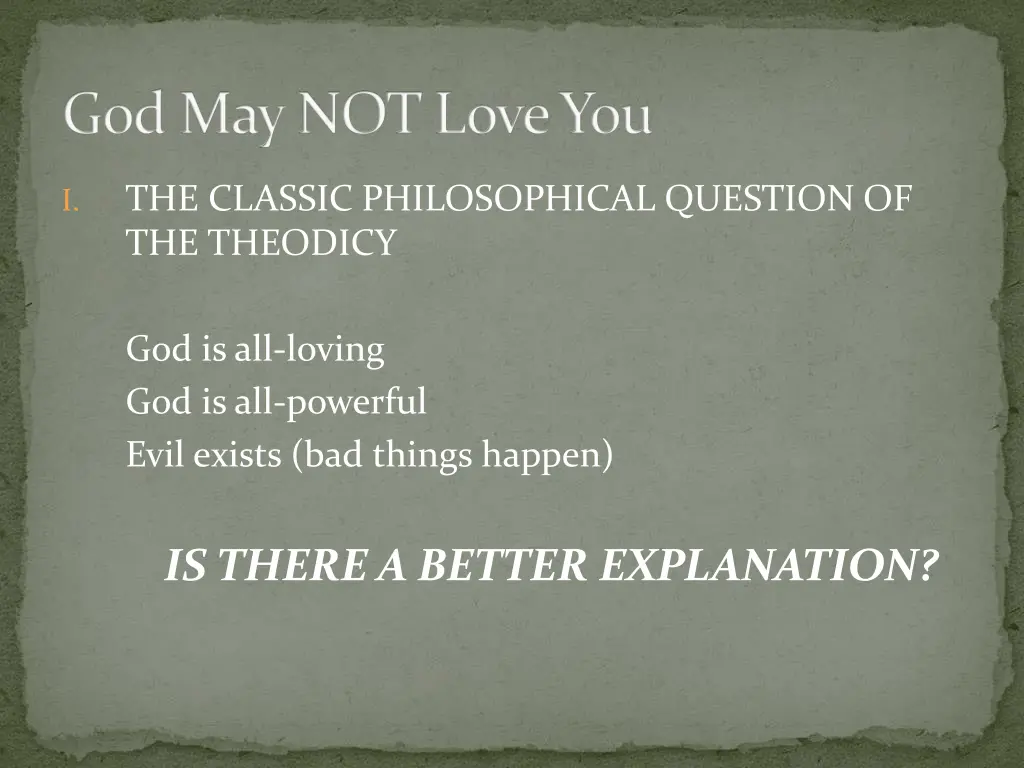 god may not love you 11