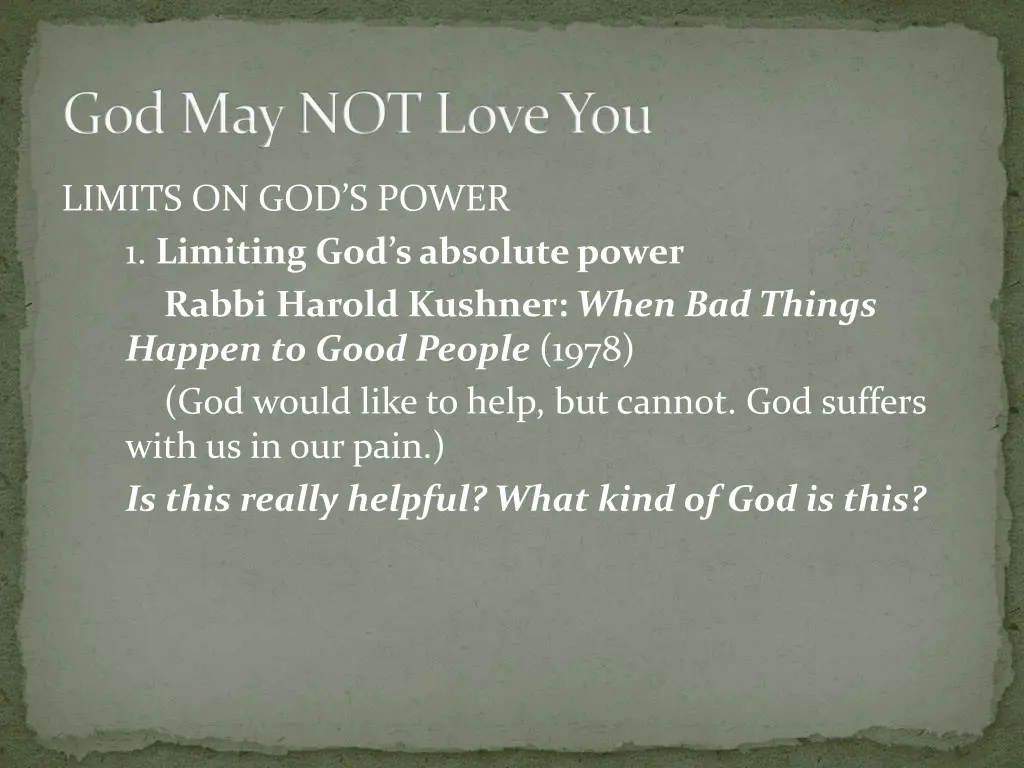 god may not love you 7