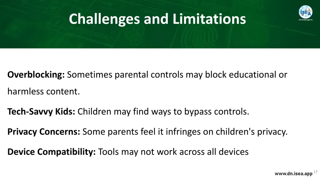 challenges and limitations