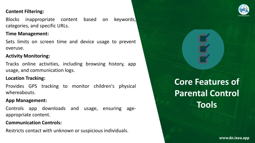content filtering blocks inappropriate categories