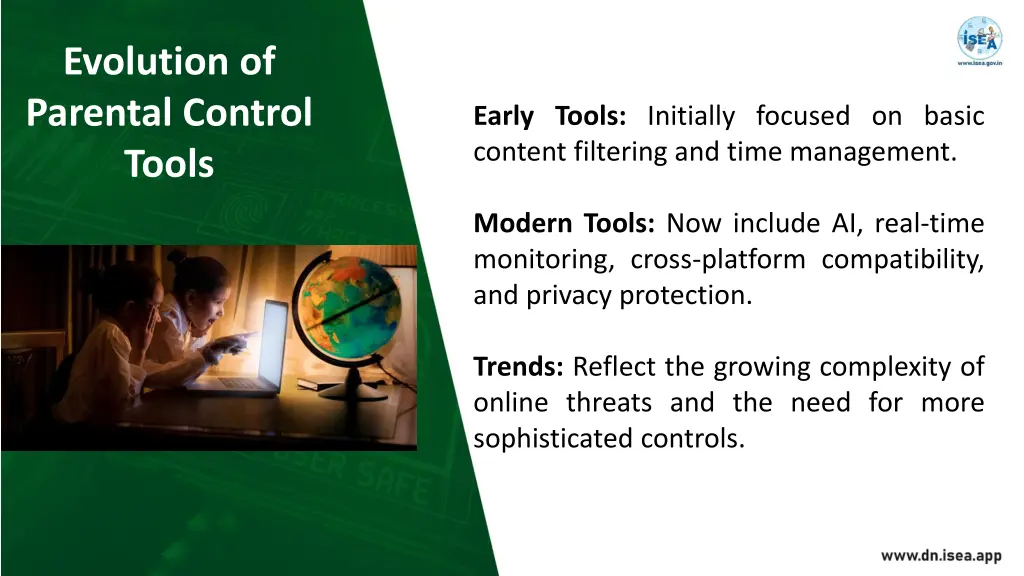 evolution of parental control tools