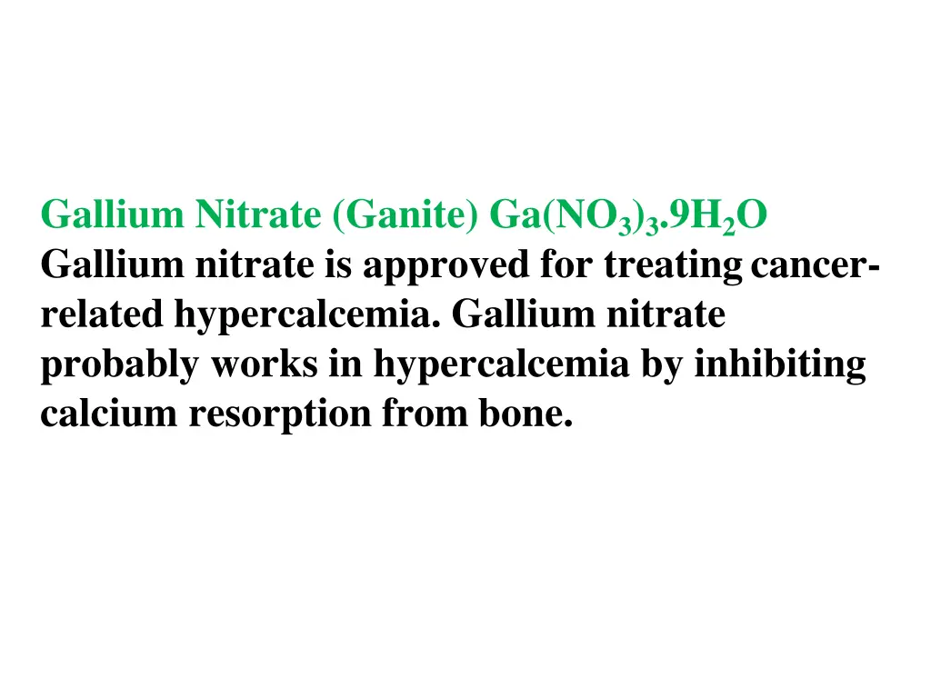 gallium nitrate ganite ga no 3 3 9h 2 o gallium