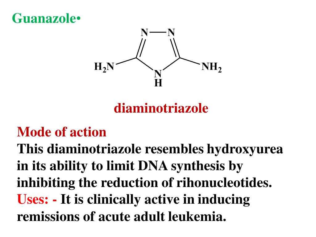 guanazole