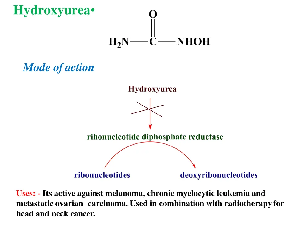 hydroxyurea