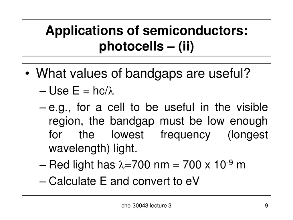 applications of semiconductors photocells ii