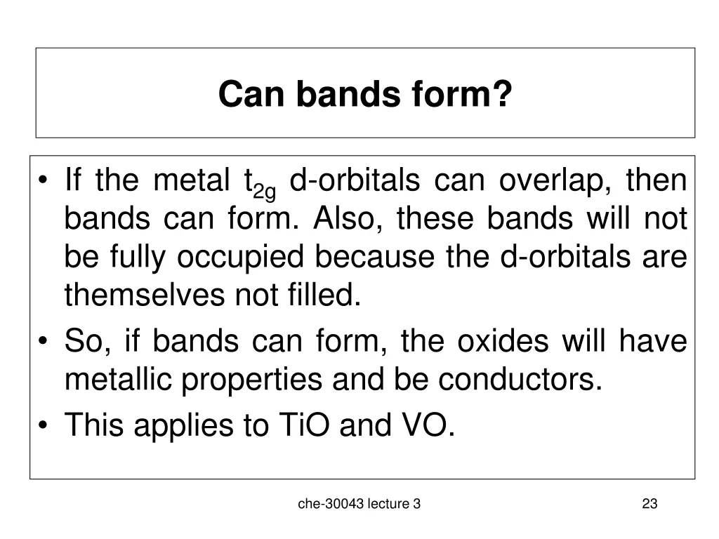 can bands form