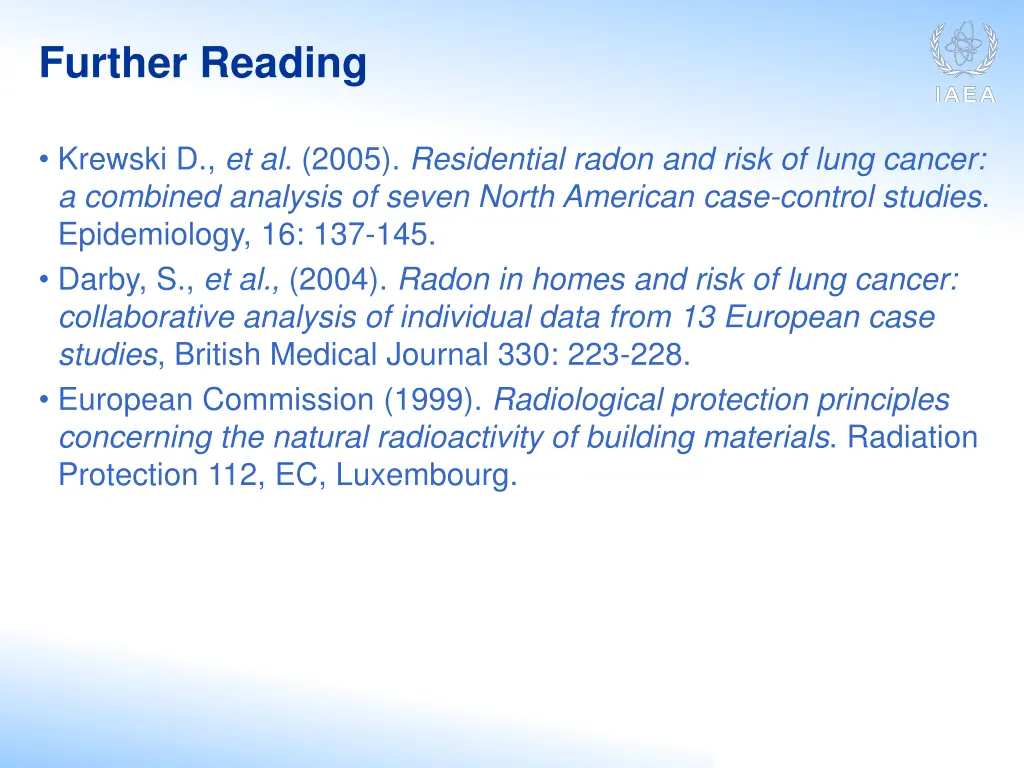 further reading 1