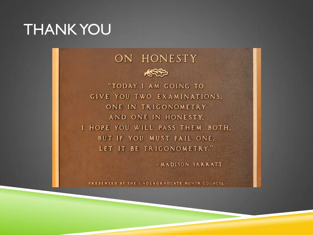 thank you