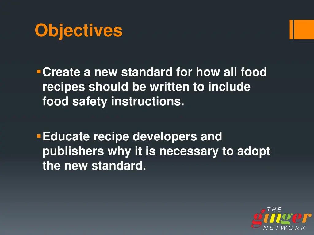 objectives