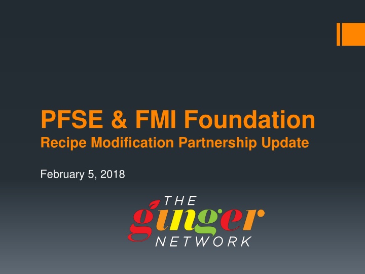 pfse fmi foundation recipe modification