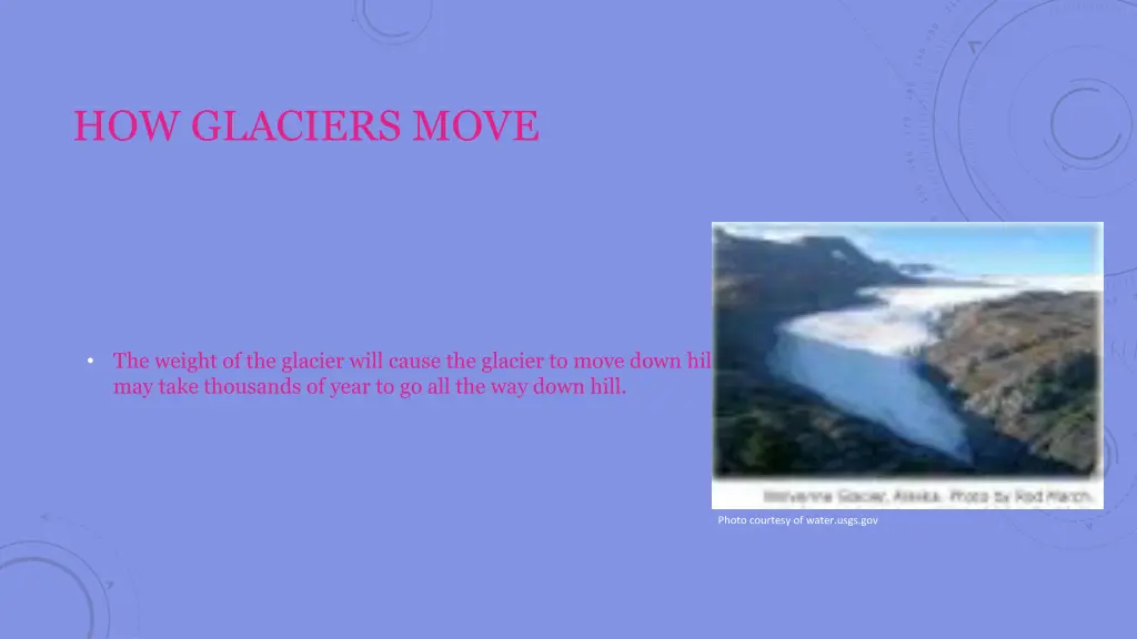 how glaciers move