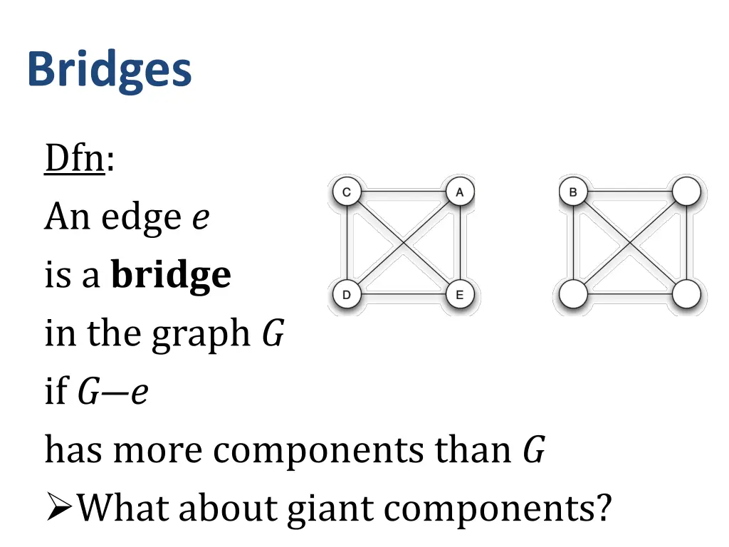 bridges