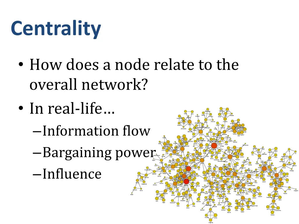 centrality