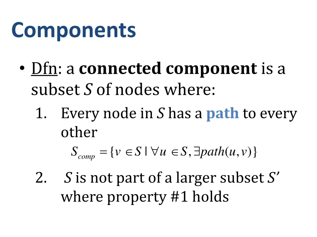 components