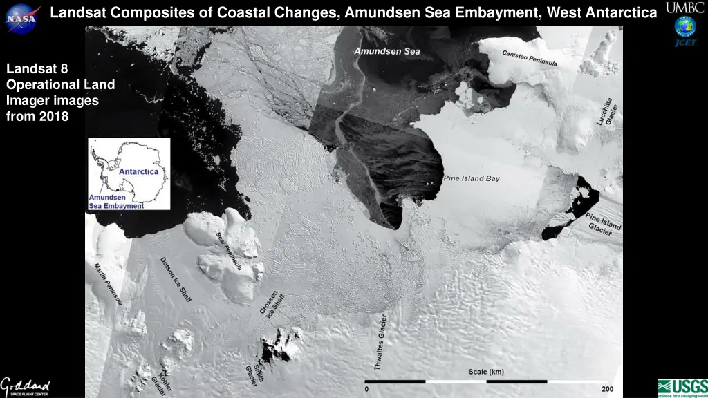 landsat composites of coastal changes amundsen 6