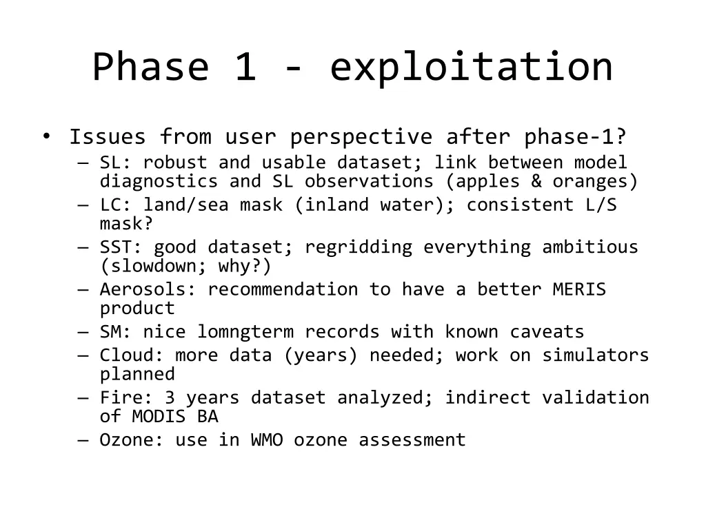 phase 1 exploitation