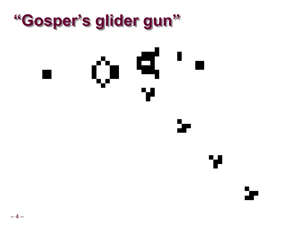 gosper s glider gun
