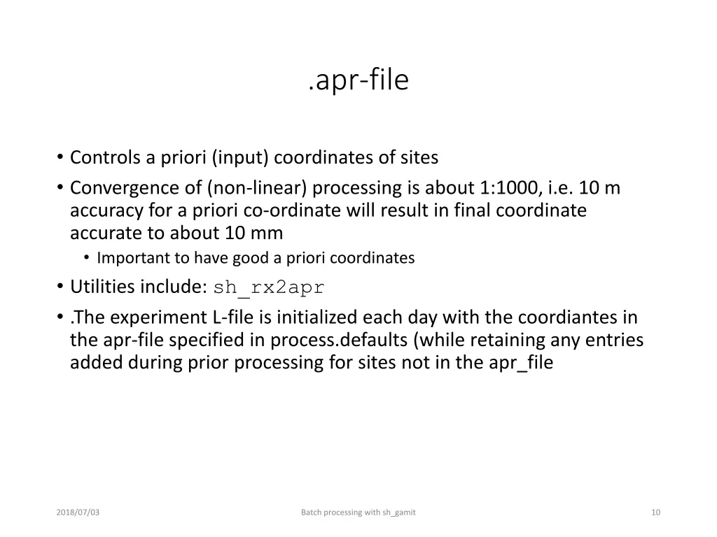 apr file