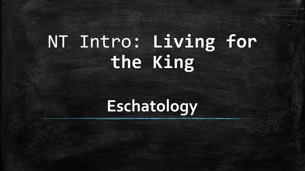 nt intro living for the king 4