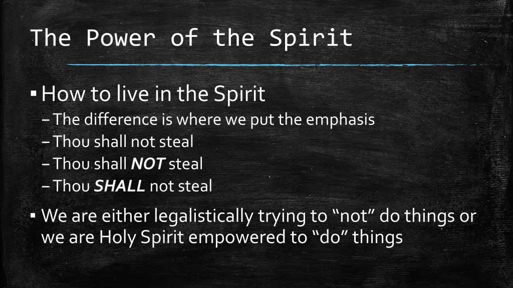the power of the spirit 6
