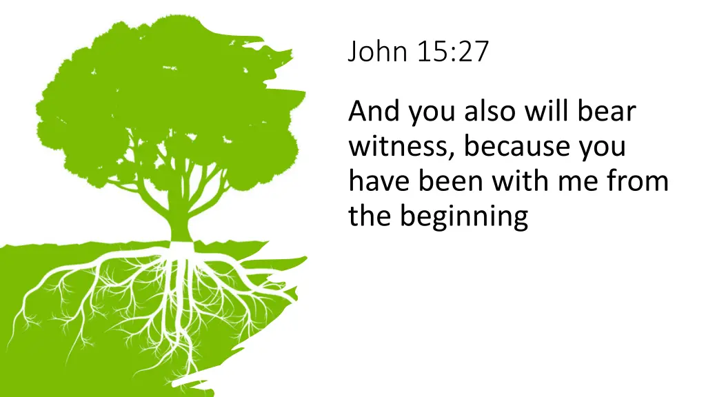 john 15 27