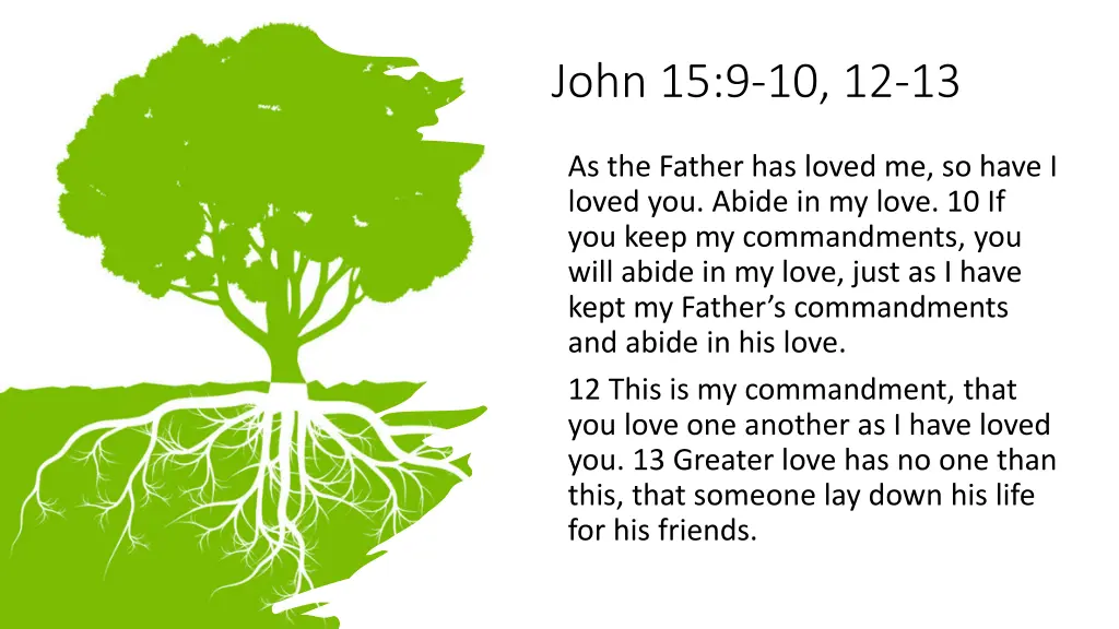 john 15 9 10 12 13